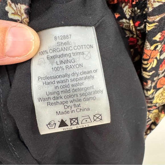 Anthropologie Plenty by Tracy Reese Smocked Floral
Mini Dress, Sz Small - Picture 7 of 10